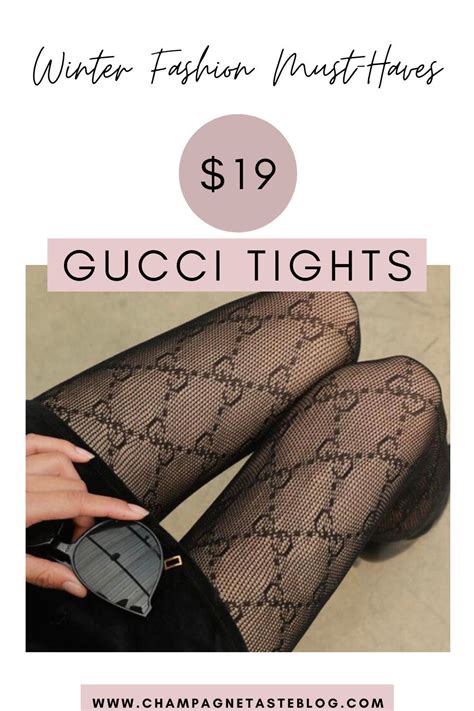 black Gucci tights dupe